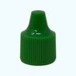 10ml Sterile Dropper Cap Green  100/bx