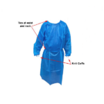 Chemo Rated Isolation Gown, Liquid Impervious, X Large 10ea/bg