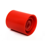 PrepLock™ Red Tamper Evident Cap w/Red Sleeve for IV Syringes Sterile  100/bx
