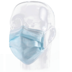 Procedure Mask, Wetlaid cellulose, Clean room Packaged 50/bg/10bg/cs