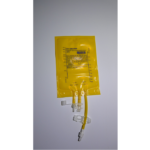 Amber 500mL EcoFLX™ EVA 3-Port Bag CS/50 Individually Packed