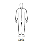 CleanMax™ STERILE Coverall, Tunneled Wrists/Ankles, LG  25/cs