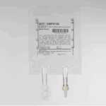 100 mL EcoFLX™ Polyolefin 2-Port Bag CS/180 9PK/20EA