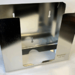 Wall or Stand Mountable Stainless Steel Wipe Dispenser 1ea