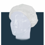 24” White Bouffant Cap  125/bx,4bxs/case
