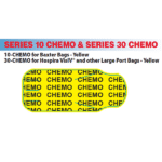 Chemo Bag Seal for Baxter® Bags - Yellow   1000/Roll
