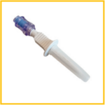 Bag Spike Luer Adapt w 2-Way Valve 50/CS