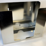 Wall or Stand Mountable Stainless Steel Wipe Dispenser 1ea