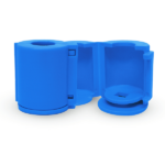 PrepLock Tamper Evident Additive Port Cap for Fresenius Kabi & Douglas IV Bags non-Sterile  cs/300