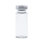 Sterile Empty Vials - Closed Top, 10CC, 20MM, Clear - Silver Cap 25/pk