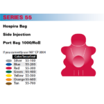 Bag Seal Hospira® Side Inj PB, Replaces IVA® CP 3004/Yellow 1000/Roll